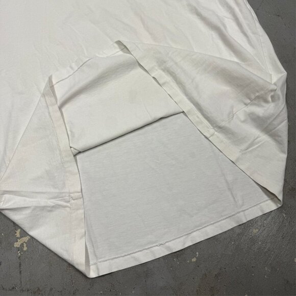 Polo Ralph Lauren V-Neck T-Shirt Short Sleeve Cotton White XL - Picture 5 of 5